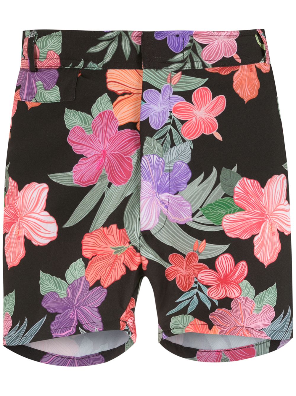 Amir Slama print Hibiscus shorts - Multicolour von Amir Slama