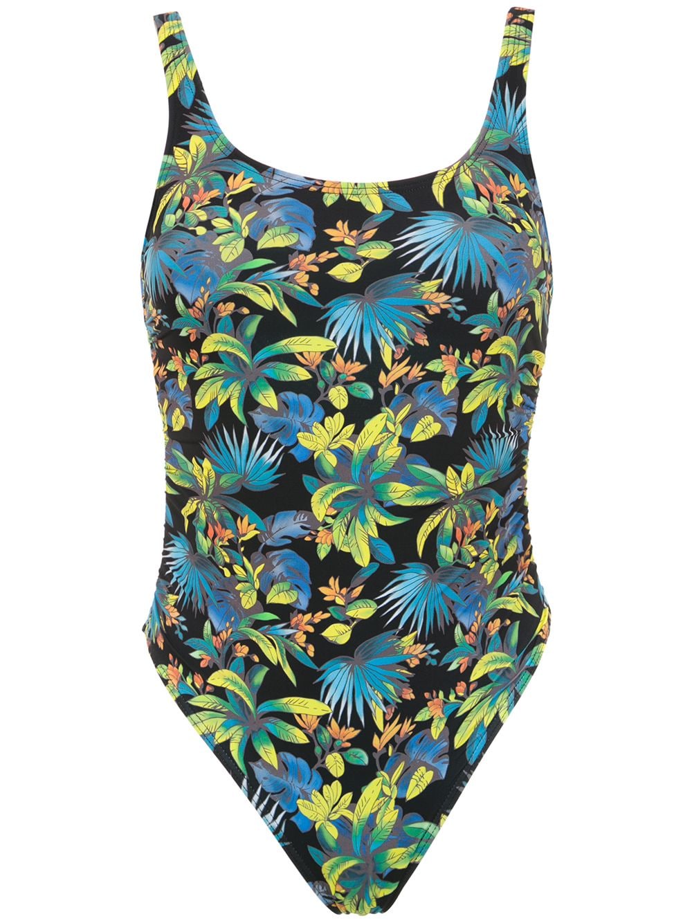 Amir Slama printed swimsuit - Black von Amir Slama