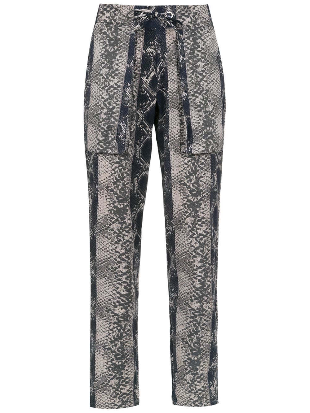 Amir Slama printed trousers - Black von Amir Slama