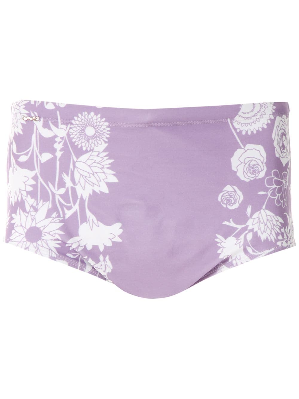 Amir Slama printed trunks - Purple von Amir Slama