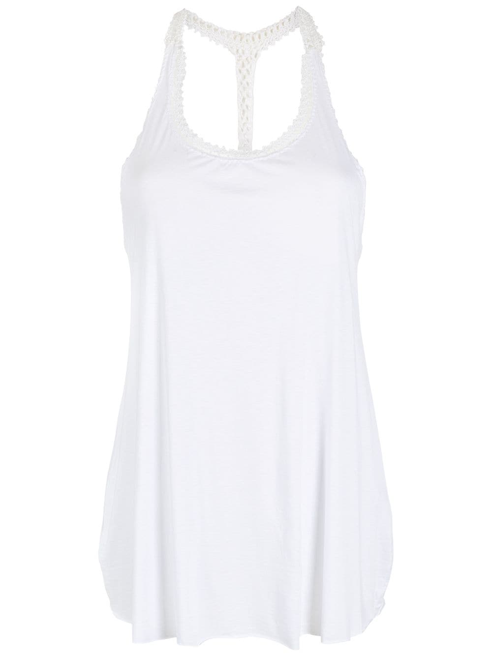 Amir Slama racer back top - White von Amir Slama