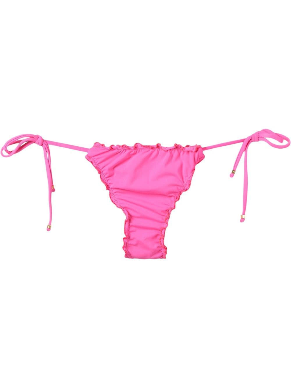 Amir Slama ruffle trim bikini bottom - Pink von Amir Slama