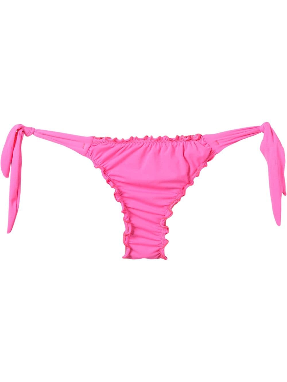 Amir Slama ruffled trim bikini bottom - Pink von Amir Slama