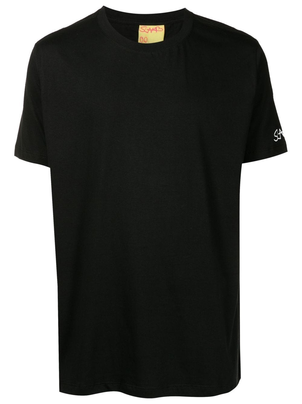 Amir Slama short-sleeved logo-print T-shirt - Black von Amir Slama