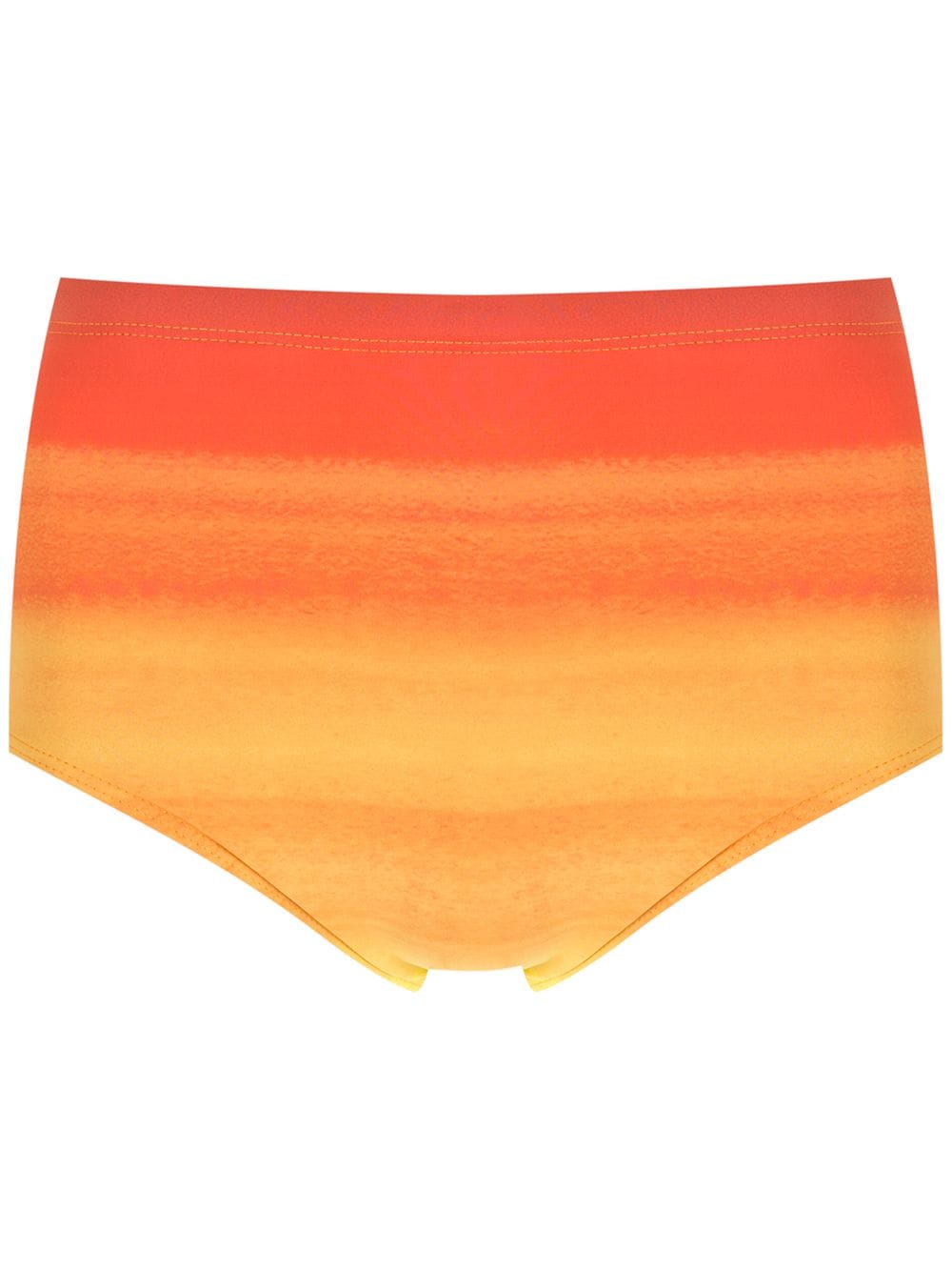 Amir Slama tie-dye gradient swimming trunks - Orange von Amir Slama