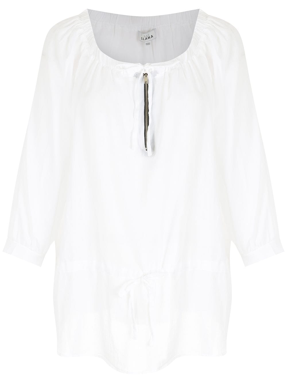 Amir Slama tie-fastening blouse - White von Amir Slama
