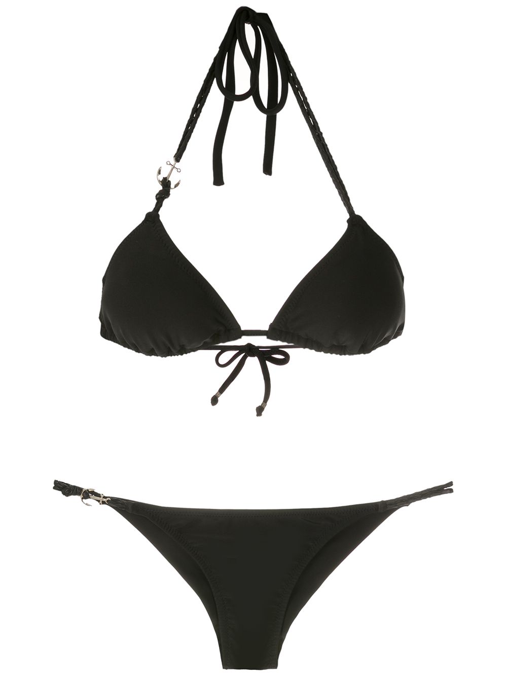 Amir Slama triangle bikini set - Black von Amir Slama