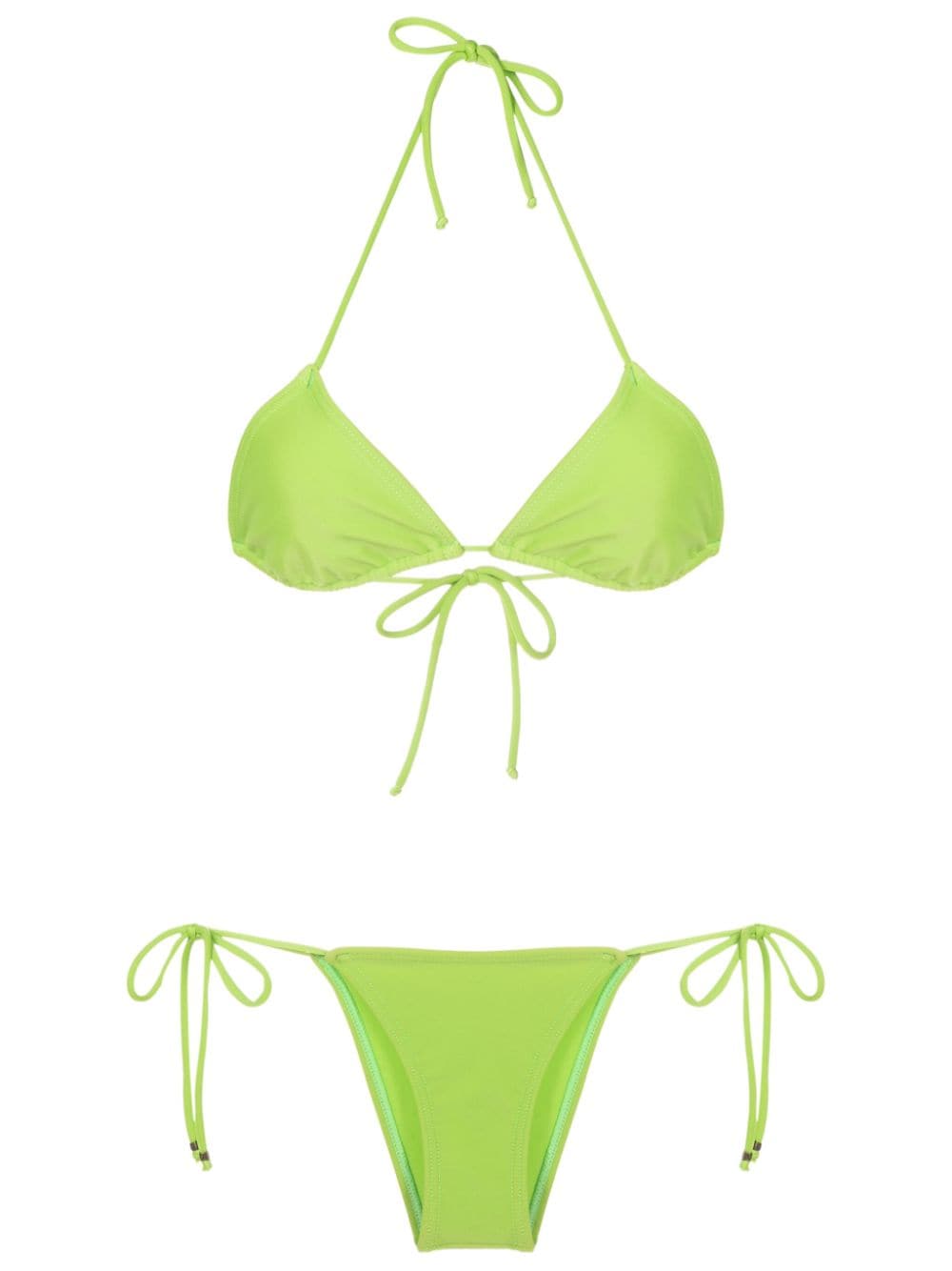 Amir Slama triangle-cup bikini - Green von Amir Slama