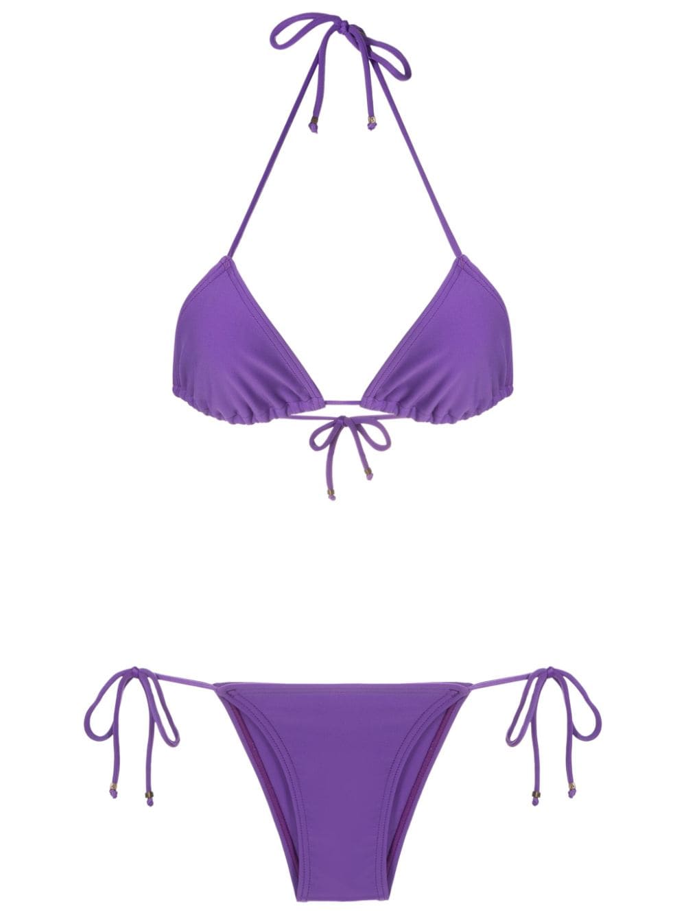 Amir Slama triangle-cup bikini - Purple von Amir Slama