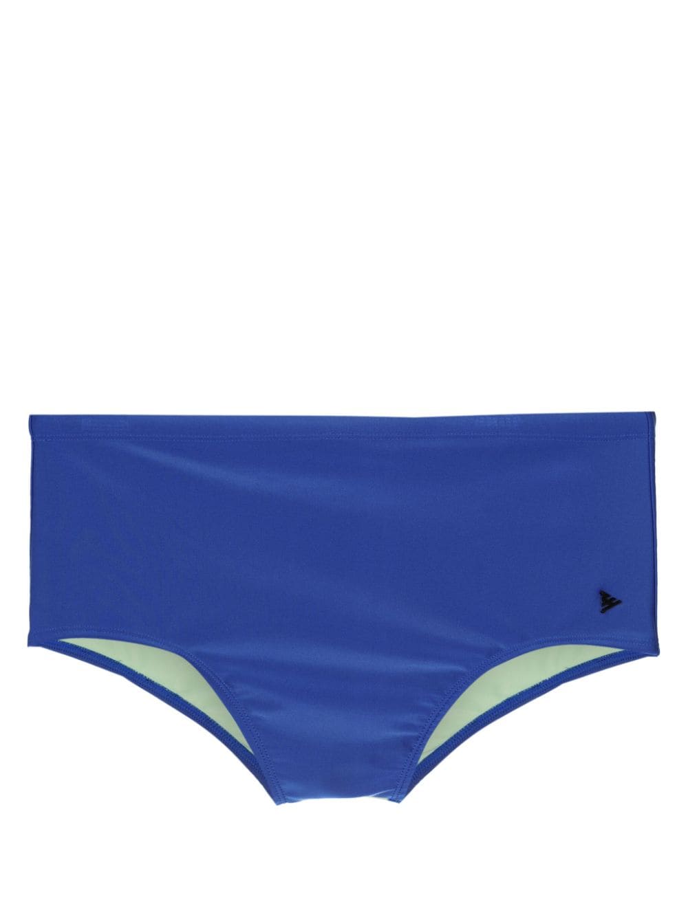 Amir Slama x Mahaslama logo-appliqué swim shorts - Blue von Amir Slama