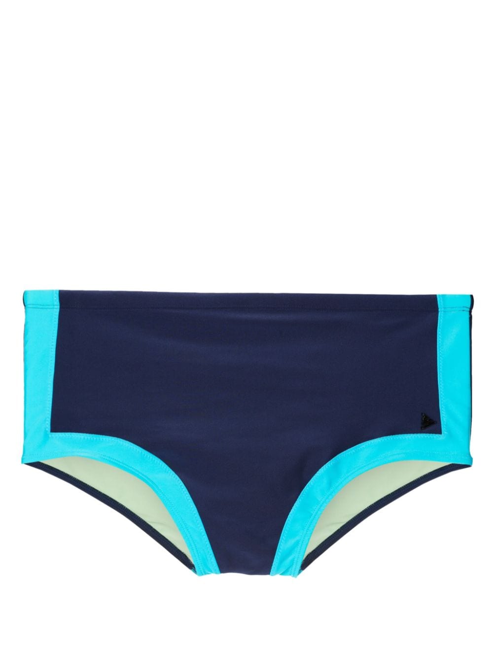 Amir Slama x Mahaslama logo-plaque swim shorts - Blue von Amir Slama