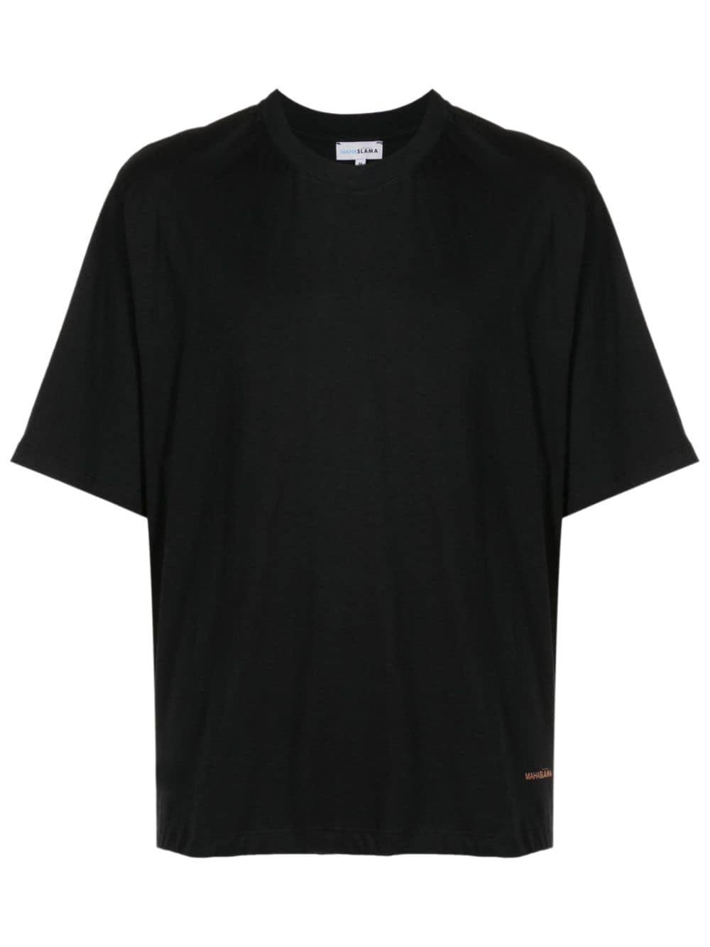 Amir Slama x Mahaslama seahorse-print cotton T-shirt - Black von Amir Slama