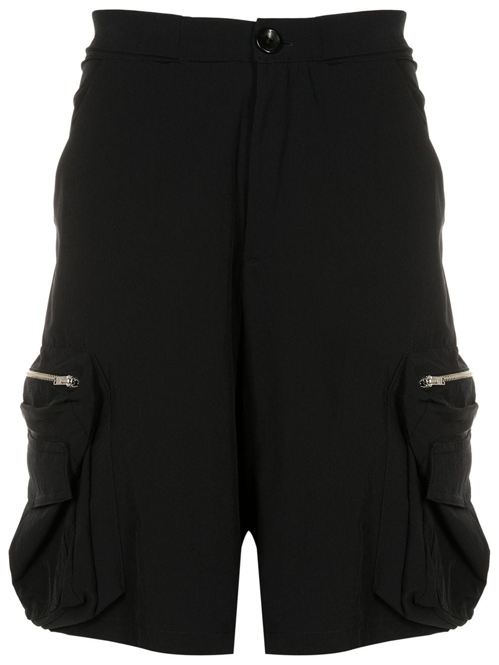 Amir Slama x Mahaslama zip-pocket cargo shorts - Black von Amir Slama