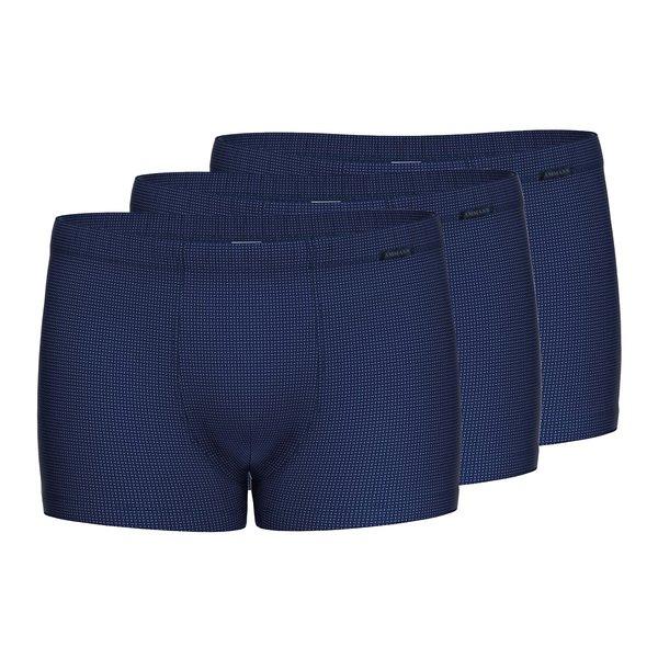 3er Pack Nelson - Retro-short Pant Herren Blau XL von Ammann