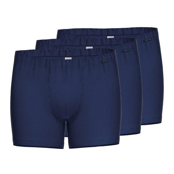 3er Pack Nelson - Long Retro-short Pant Herren Blau L von Ammann