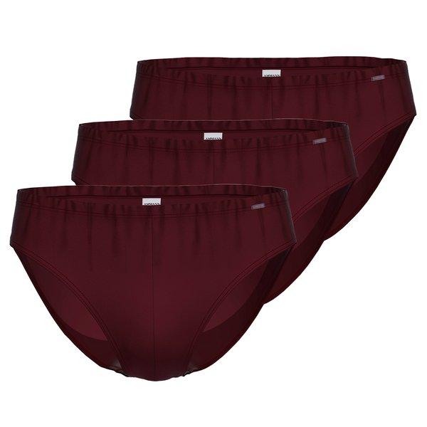 3er Pack Tencel - Mini-slip Unterhose Herren Rot M von Ammann