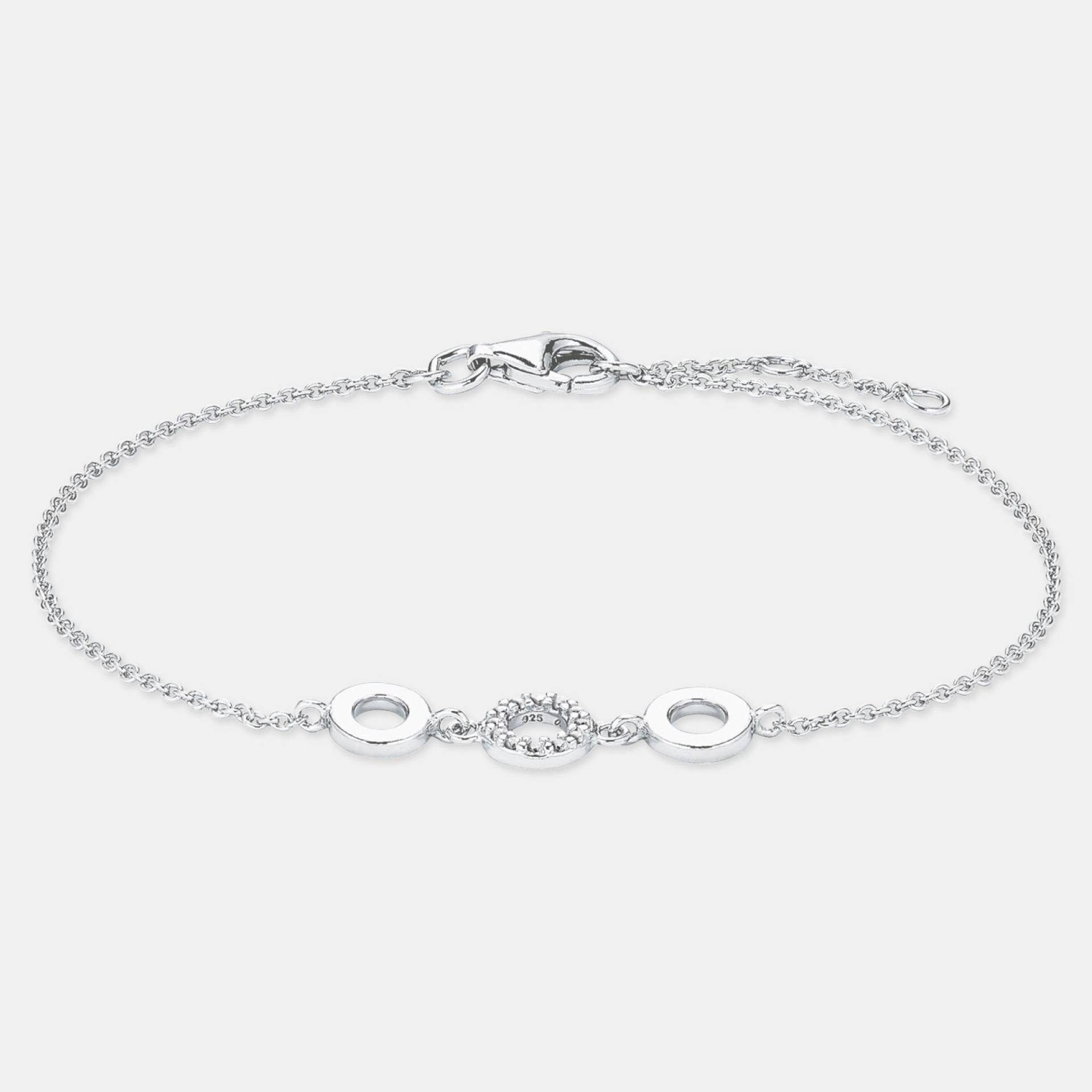 Armband Damen Silber 17+2CM von amor