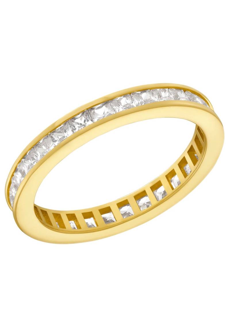 Amor Fingerring »Plain«, mit Zirkonia (synth.) von Amor