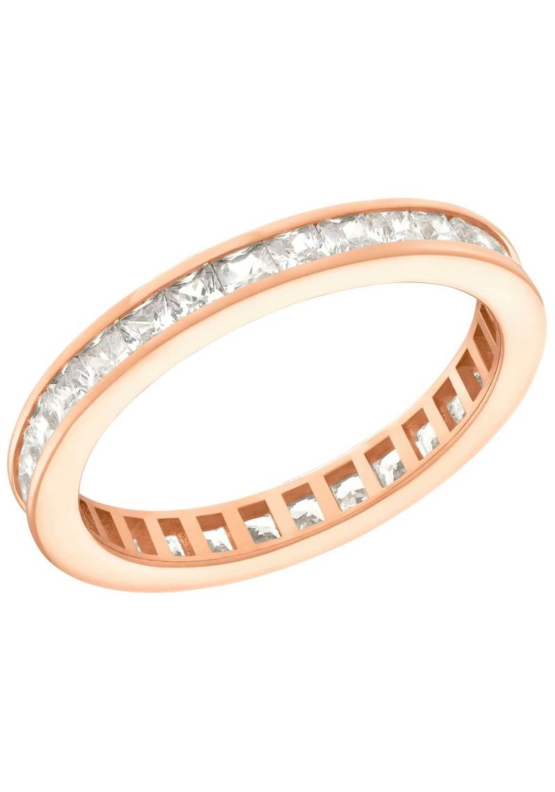 Amor Fingerring »Plain«, mit Zirkonia (synth.) von Amor