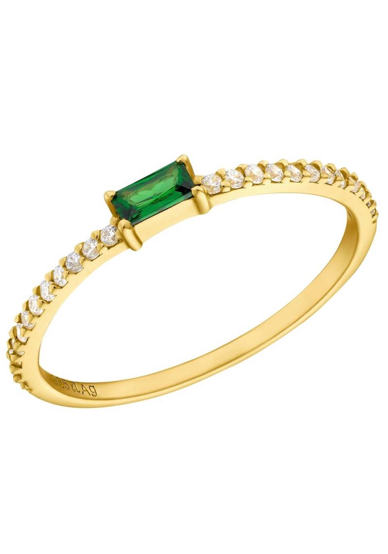 Amor Fingerring »Smaragreen«, mit Zirkonia (synth.) von Amor