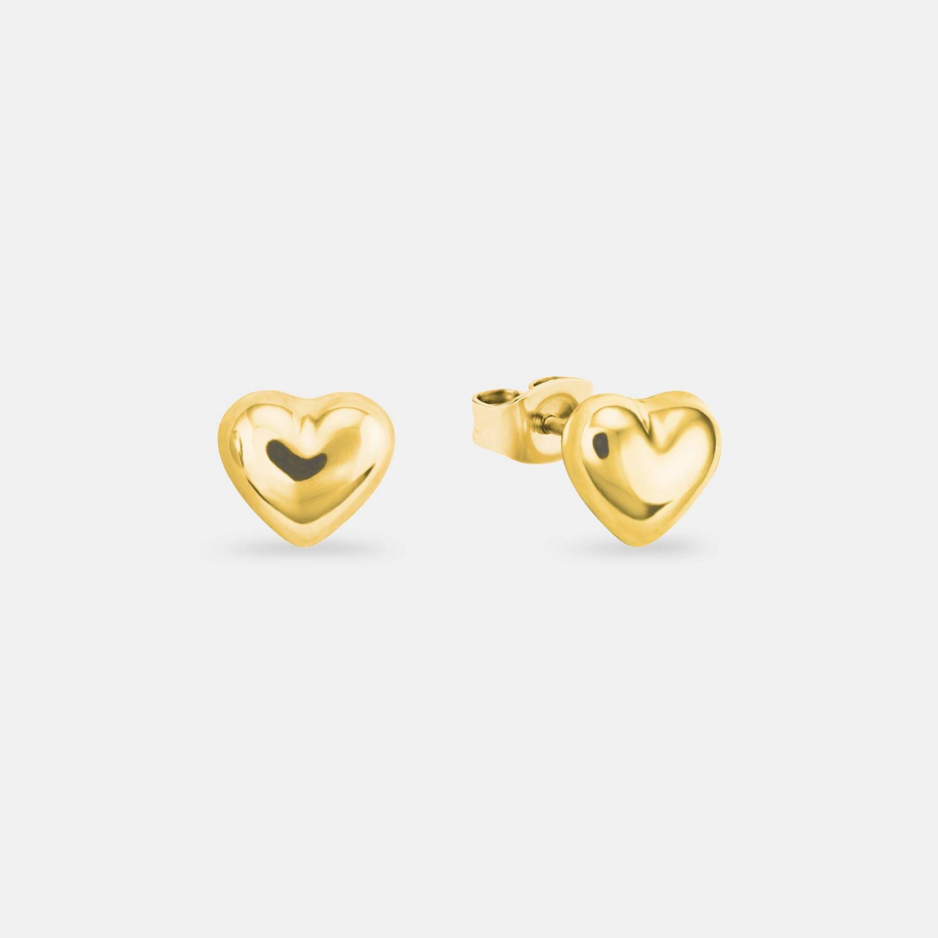 G Ohrschmuck Stecker Damen Gelbgold 5mm von amor