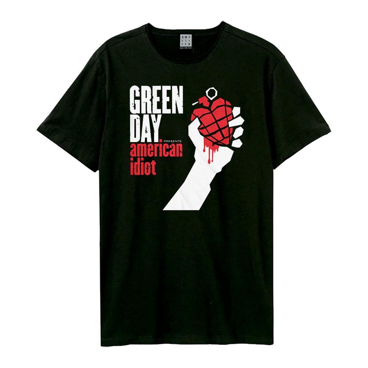 American Idiot Tshirt Damen Schwarz L von Amplified