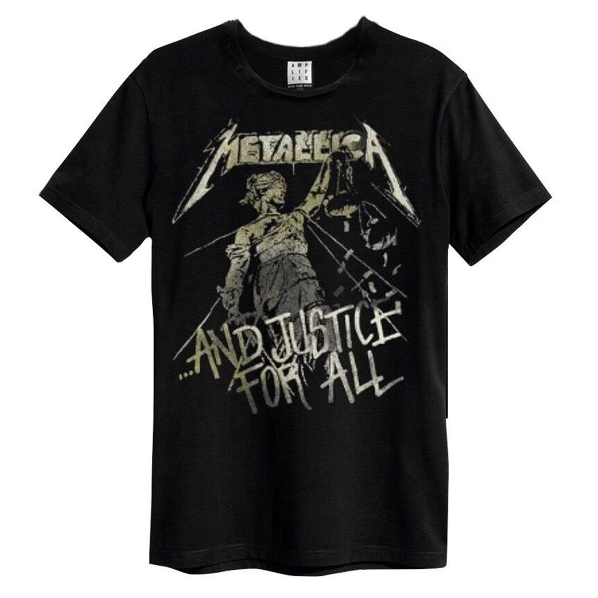 And Justice For All Tshirt Damen Schwarz 3XL von Amplified