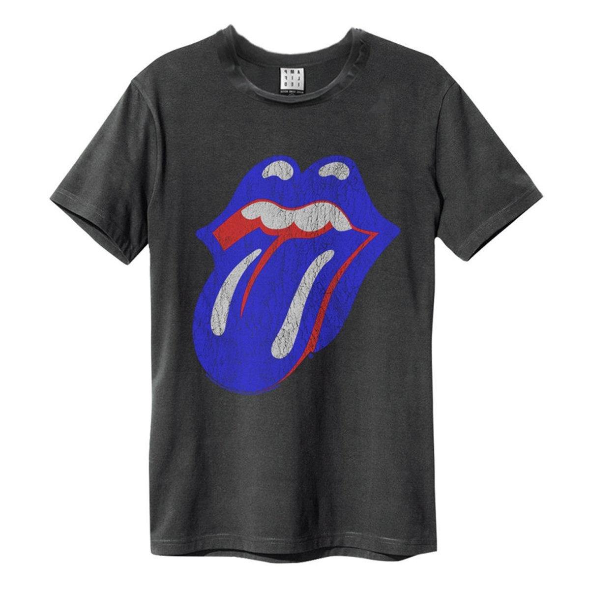 Blue And Lonesome Tshirt Damen Charcoal Black M von Amplified