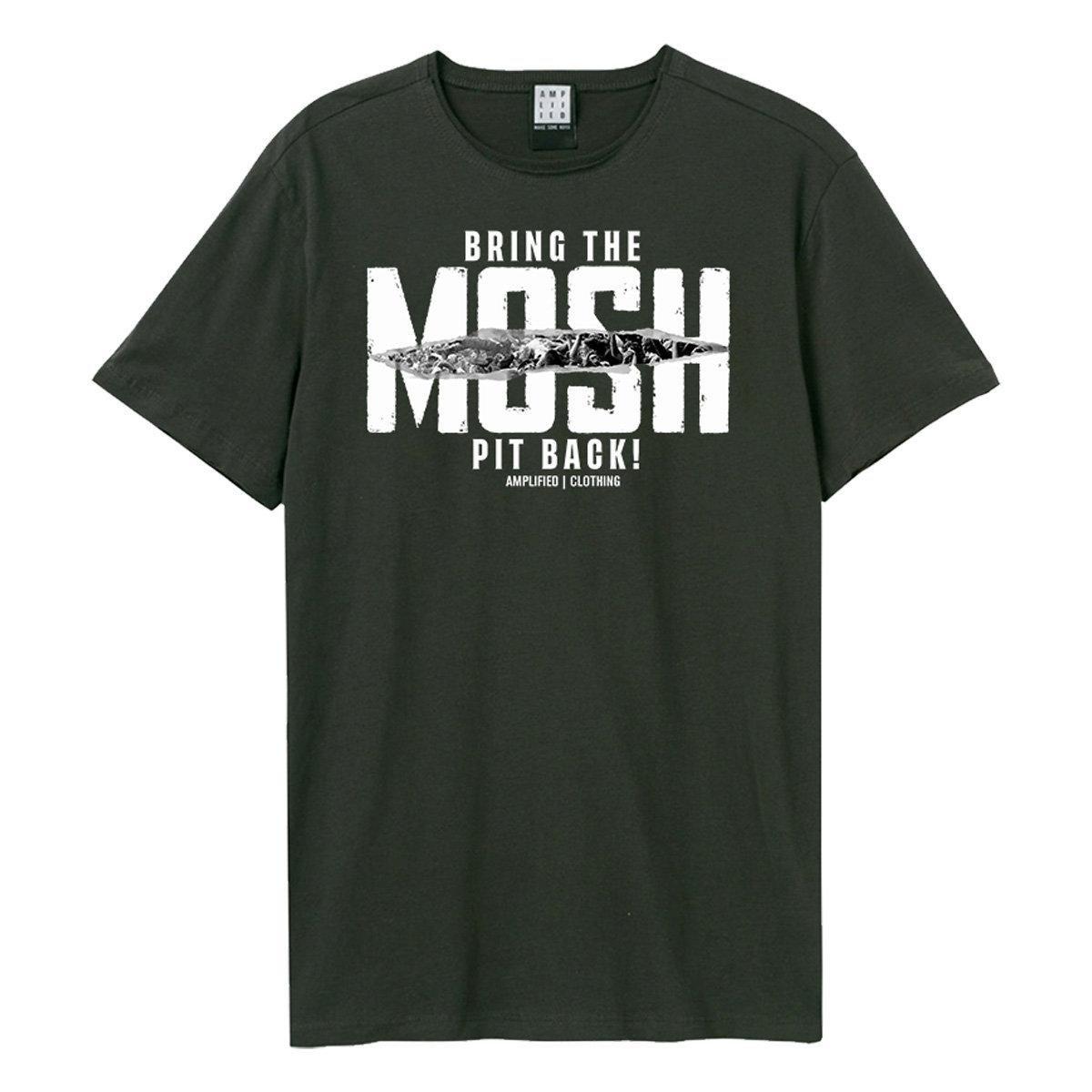 Bring The Mosh Pit Back! Tshirt Damen Charcoal Black XS von Amplified