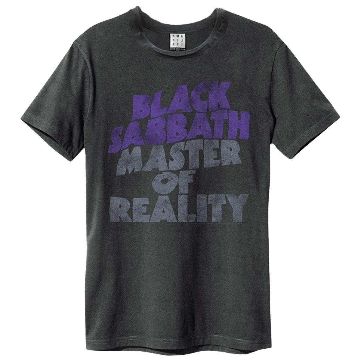 Master Of Reality Tshirt Damen Charcoal Black XS von Amplified