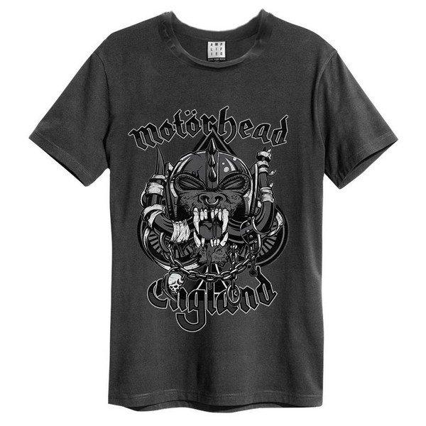 Snaggletooth Tshirt Herren Charcoal Black S von Amplified