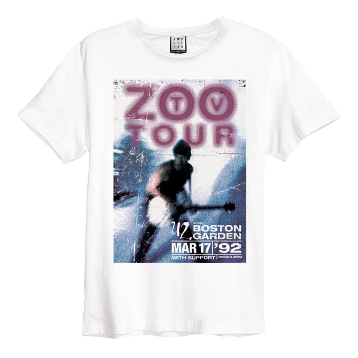 Zoo Tv Tour Tshirt Damen Weiss M von Amplified