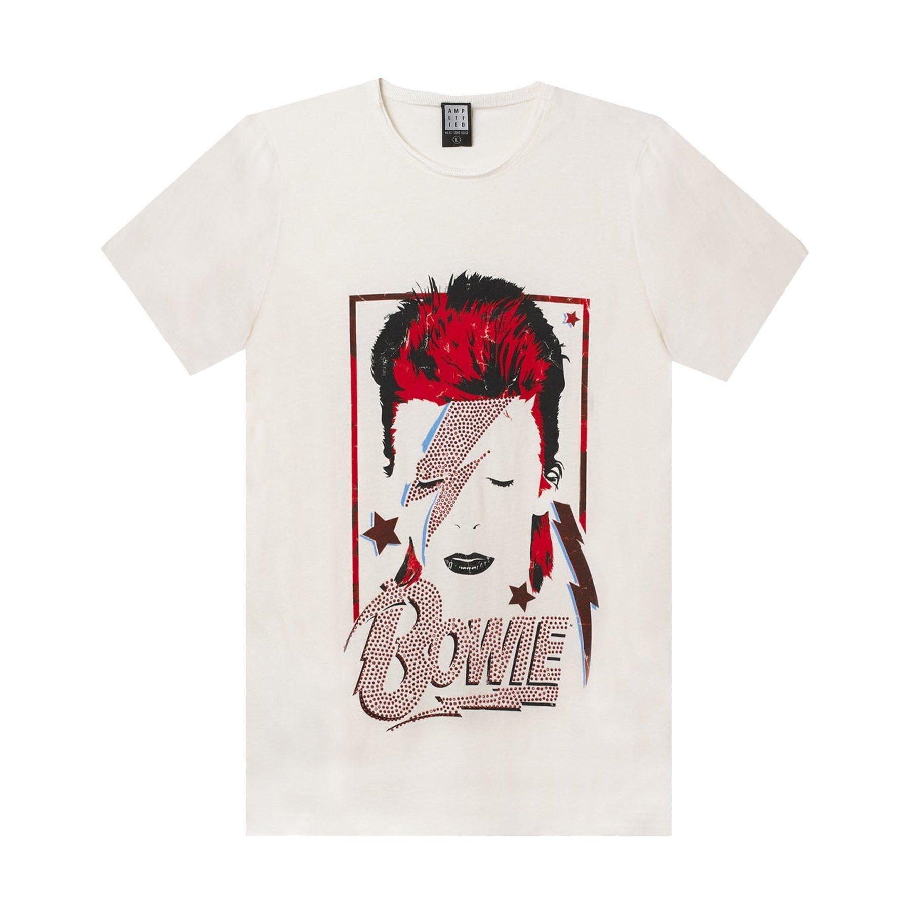 "aladdin Sane" Tshirt Herren Weiss XXL von Amplified