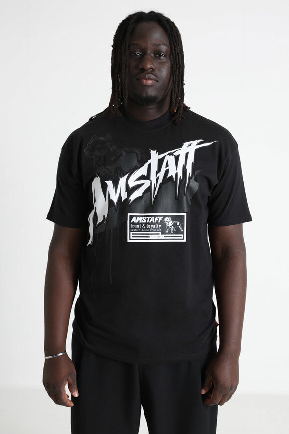 Amstaff T-Shirt | Black | Herren  | M von Amstaff