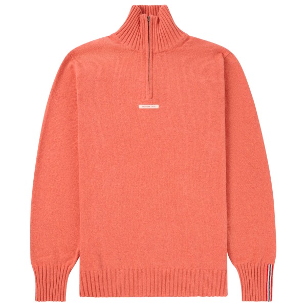 Amundsen Sports - Deck Half Zip - Wollpullover Gr L rot Amundsen Sports - Deck Half Zip - Wollpullover Gr L rot von Amundsen Sports