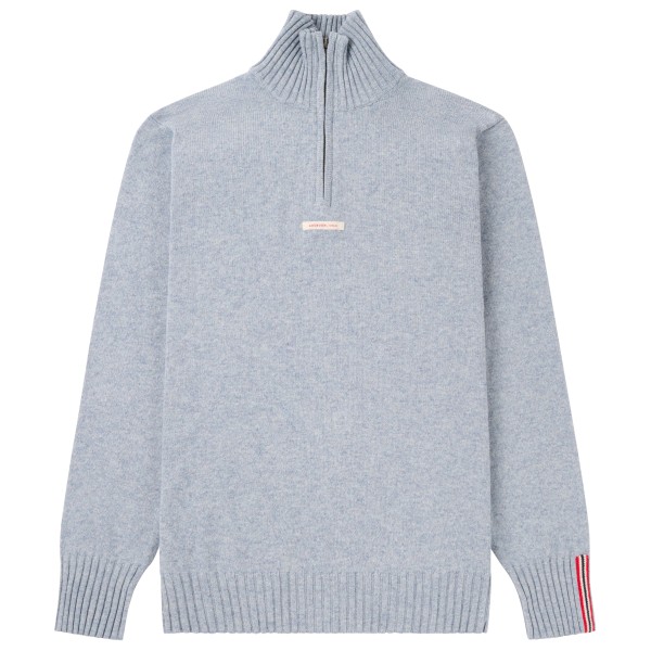 Amundsen Sports - Deck Half Zip - Wollpullover Gr M grau von Amundsen Sports
