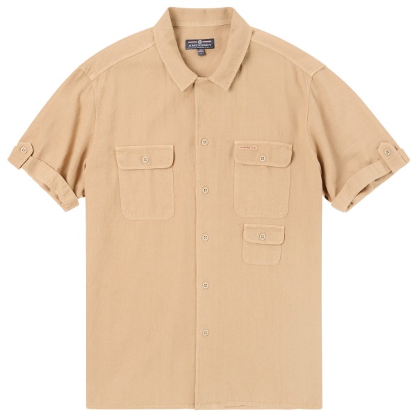 Amundsen Sports - Traveller's Linen S/S - Hemd Gr S beige Amundsen Sports - Traveller's Linen S/S - Hemd Gr S beige von Amundsen Sports