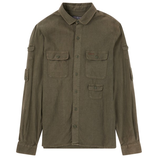 Amundsen Sports - Traveller's Linen Shirt - Hemd Gr XXL braun von Amundsen Sports