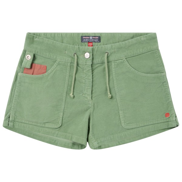 Amundsen Sports - Women's 3'' Concord Garment Dyed Shorts - Shorts Gr XS grün von Amundsen Sports