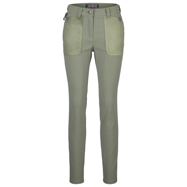 Amundsen Sports - Women's Field Slacks - Trekkinghose Gr M blau/grün von Amundsen Sports