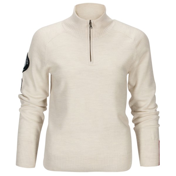 Amundsen Sports - Women's Peak Half Zip - Merinopullover Gr XS beige von Amundsen Sports