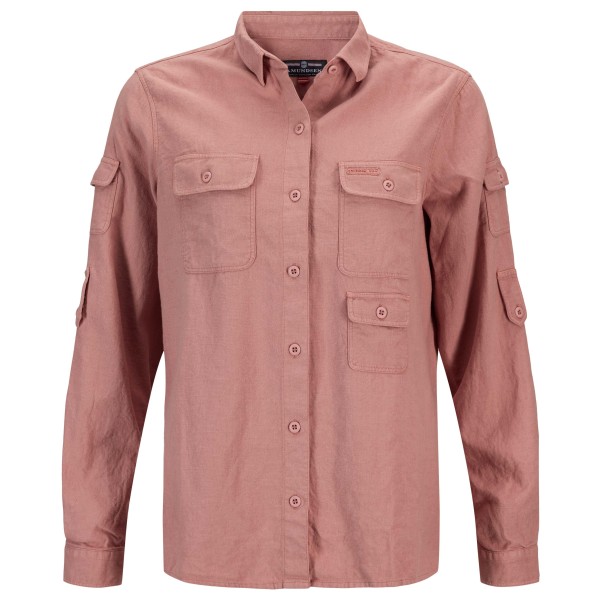 Amundsen Sports - Women's Traveller's Linen Shirt - Bluse Gr XL rosa von Amundsen Sports