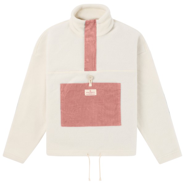 Amundsen Sports - Women's Vagabond Cord Fleece - Fleecepullover Gr L;M;S;XL;XS grün;weiß von Amundsen Sports