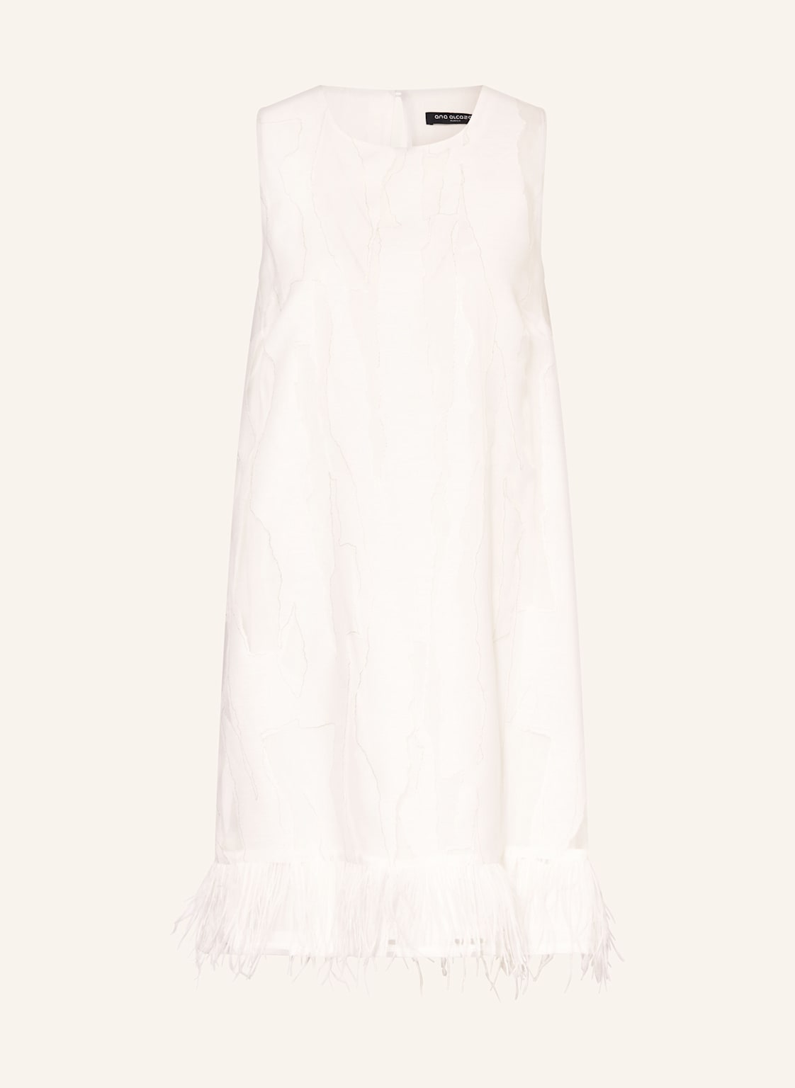 Ana Alcazar Kleid Mit Glitzergarn weiss Ana Alcazar Kleid Mit Glitzergarn weiss von Ana Alcazar