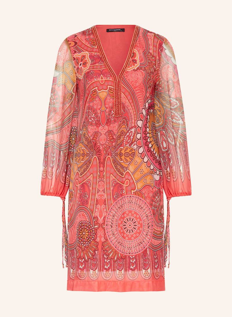 Ana Alcazar Mesh-Kleid Mit Schmucksteinen rot von Ana Alcazar