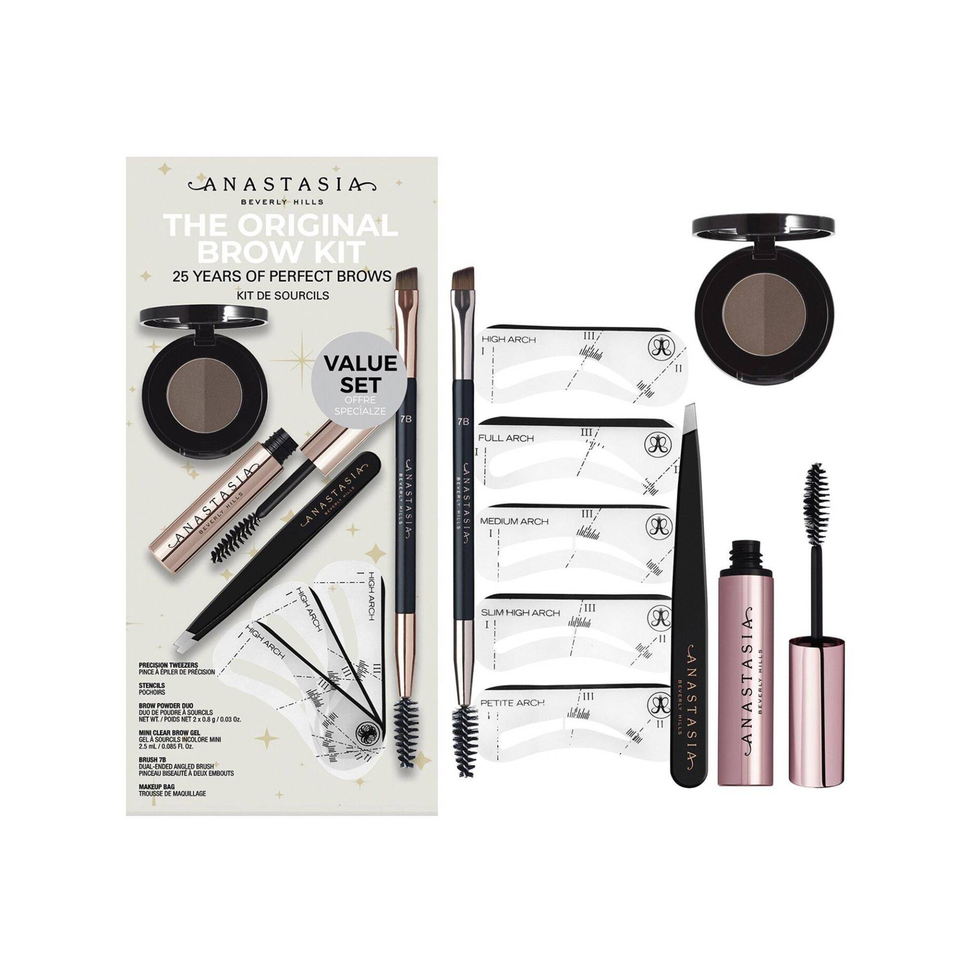 Og Brow Kit - Augenbrauen-make-up-set Damen EBONY Set von Anastasia Beverly Hills
