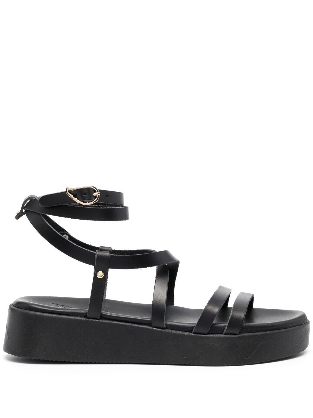 Ancient Greek Sandals Aristea strappy sandals - Black von Ancient Greek Sandals