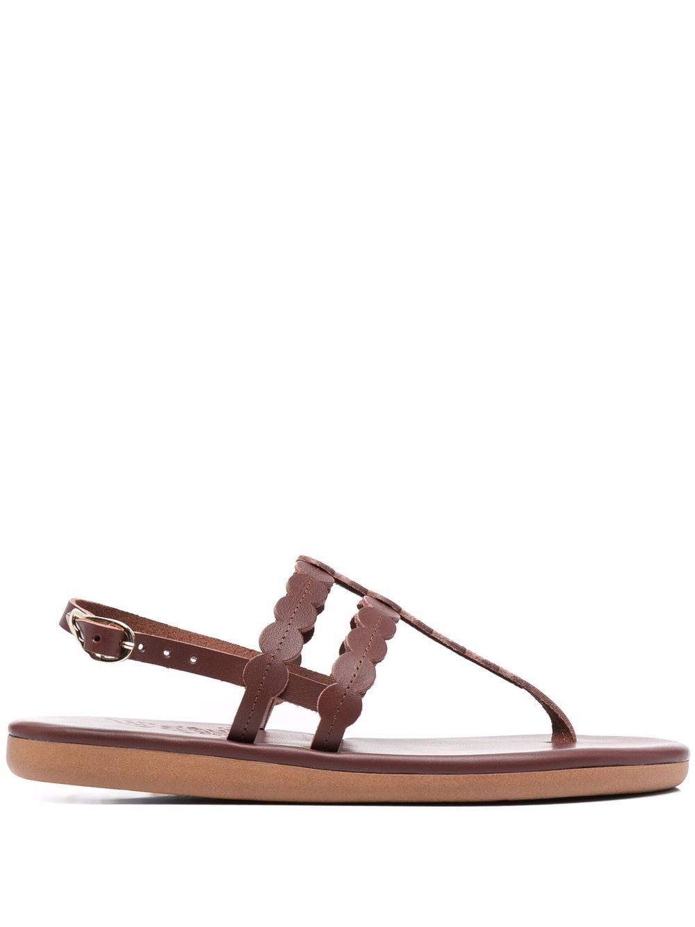 Ancient Greek Sandals Dryad leather strap sandals - Brown von Ancient Greek Sandals
