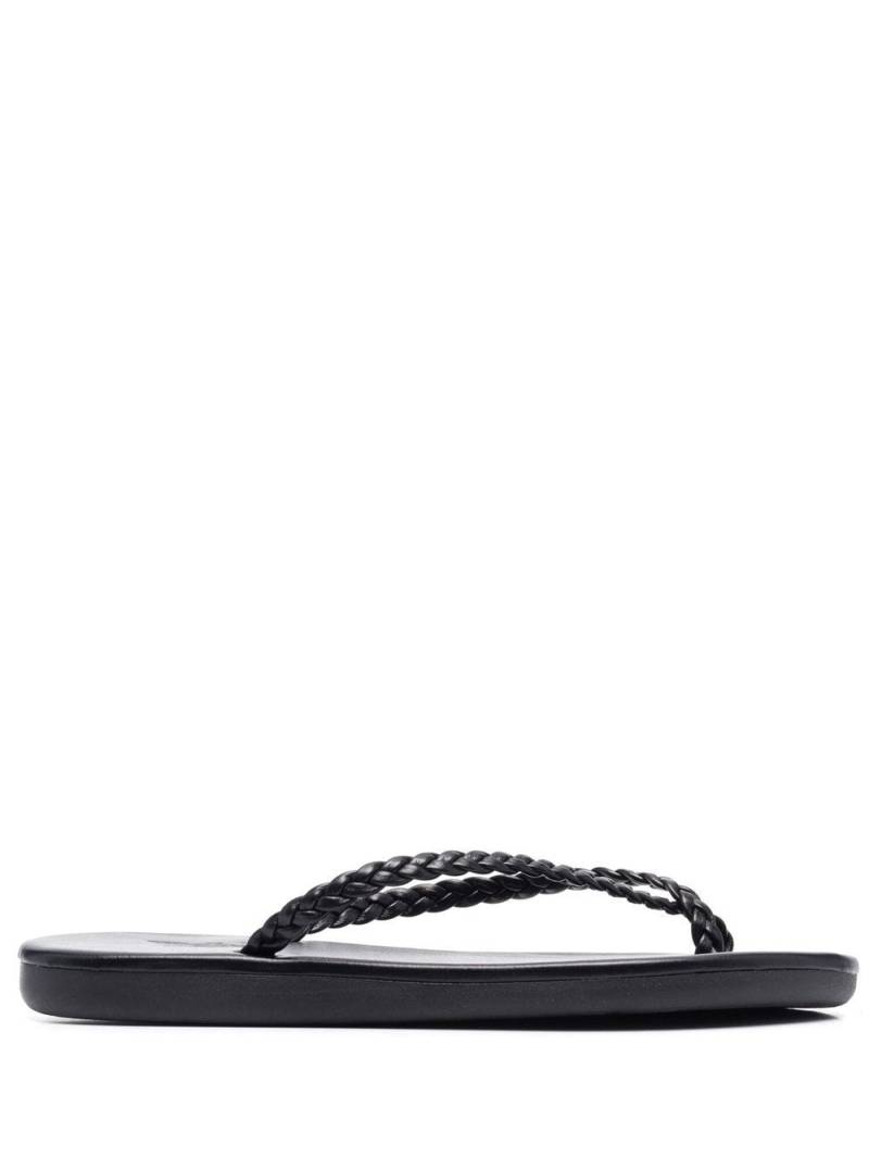 Ancient Greek Sandals Ioulia braid-strap sandals - Black von Ancient Greek Sandals
