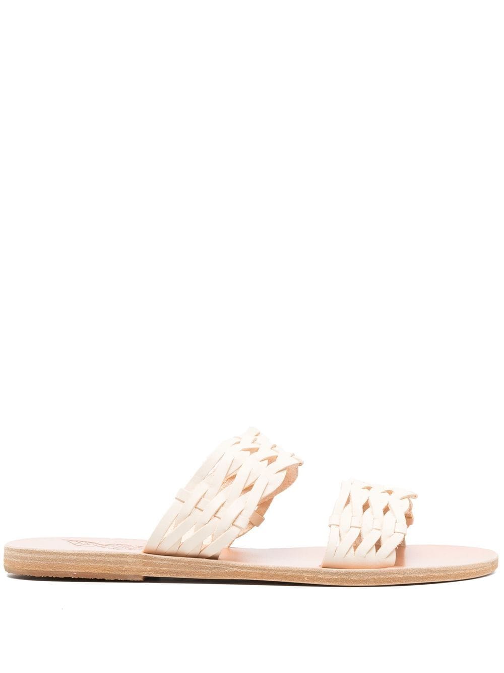 Ancient Greek Sandals Melia Woven sandals - White von Ancient Greek Sandals